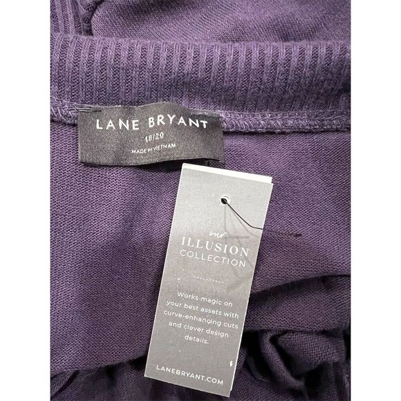 Lane Bryant Women's Plus Size 18 Purple Pullover‎ Sweater - Picture 9 of 11
